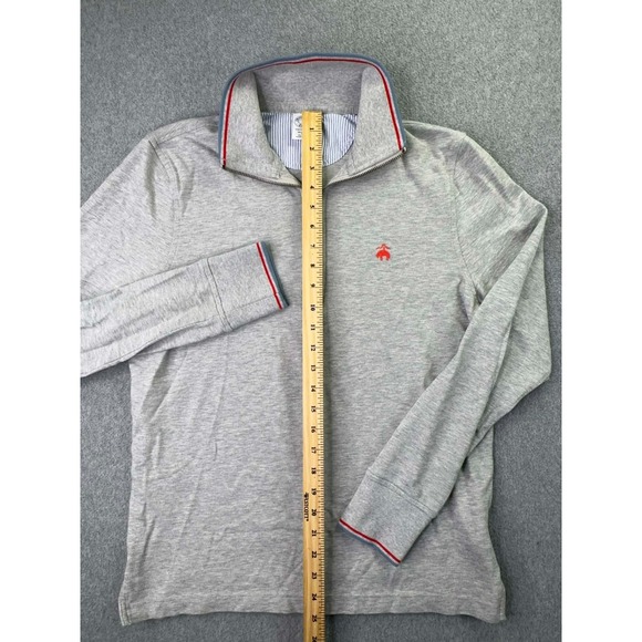 Brooks Brothers 1/4 Zip Performance Pullover‎ Men's Small Preppy Logo Pullover - Picture 6 of 7